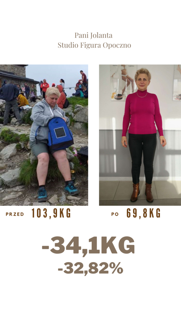 Pani Jolanta -34,1kg